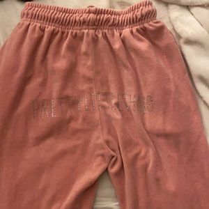 pink joggers